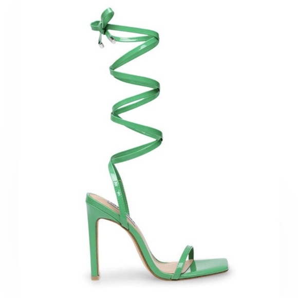 Steve Madden Shoes - Green Strappy High Heel Sandals